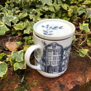 Blue town infuser mug