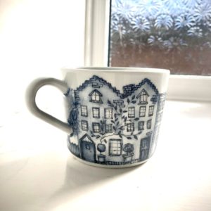Blue Town mug small