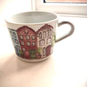 Bright Town mug small, side view